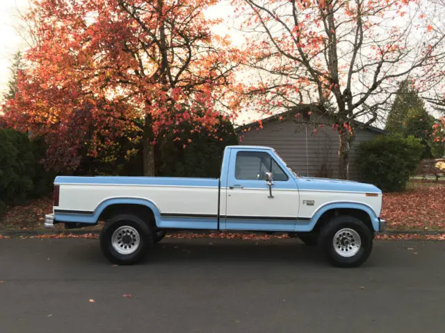 1986 ford f-250 xl 6.9 l diesel 4x4 all original