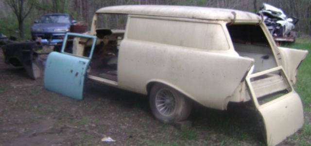 1957 chevrolet sedan delivery -- project car
