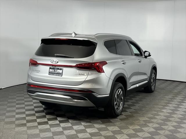 2023 hyundai santa fe hev blue