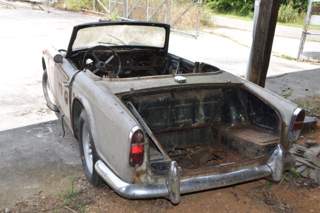 1967 triumph tr4a irs barn find