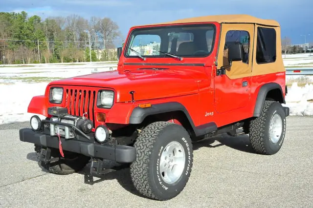 1994 jeep wrangler yj / 128k / manual / new top / bfgs / tj upgrades / nice jeep