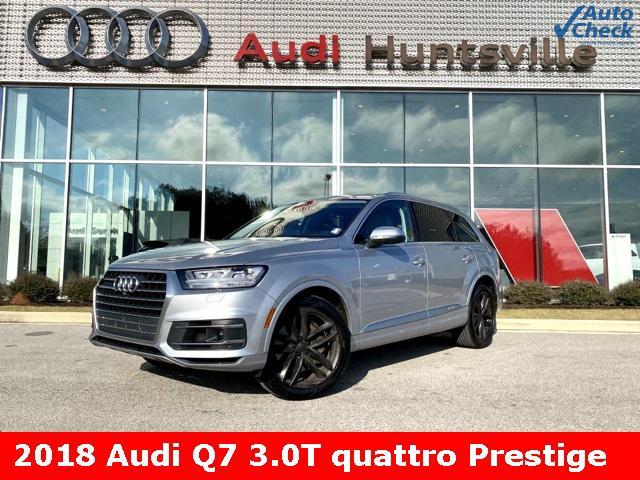 2018 audi q7 3.0t prestige