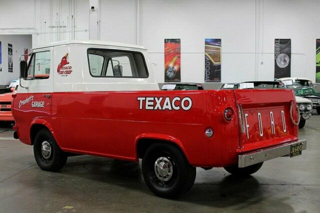 1965 ford econoline pick-up 1241 miles red and white 300 l6 automatic