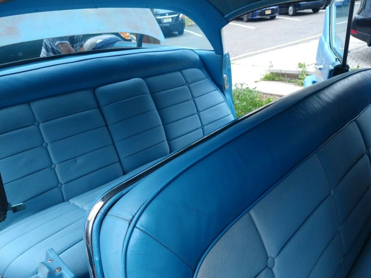 1957 buick roadmaster 75 blue rwd automatic hardtop