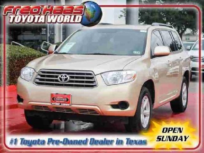 2010 toyota highlander base in spring, tx