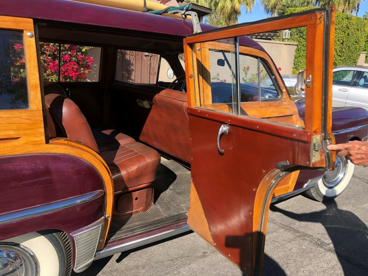 1949 chrysler royal station wagon- woody wagon 100% original woodie
