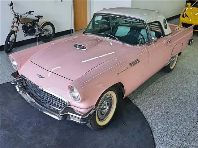 2018 ford thunderbird roadster 77,393 miles dusk rose automatic