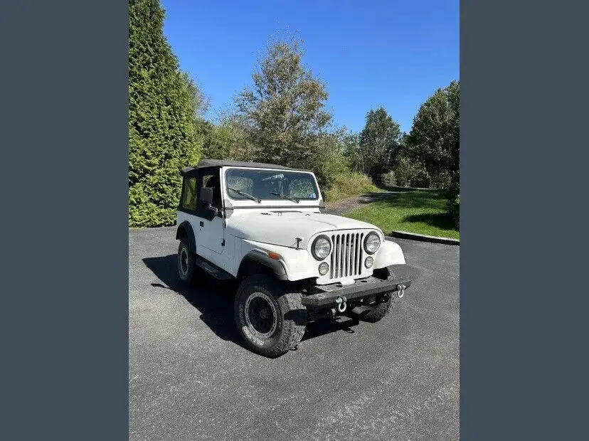 1980 jeep cj-5 manual fwd suv rhino liner 110,000 miles