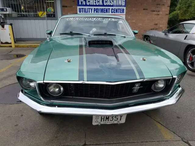 1969 ford mustang 428 cobrajet 4 speed original 1 owner cobra jet! mach 1