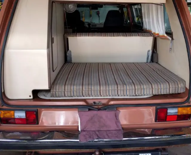 1983 volkswagen vanagon westfalia camper van - runs great