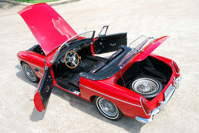 1963 mg-b roadster