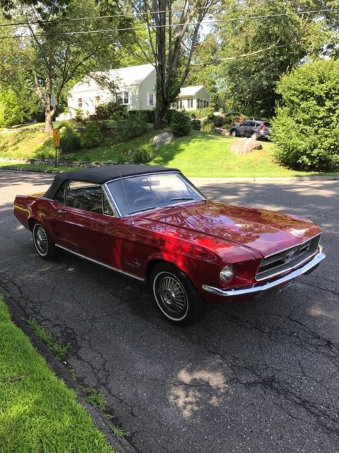 1967 ford mustang convertible c-code no reserve