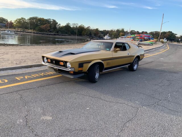 1972 ford mustang brown rwd automatic