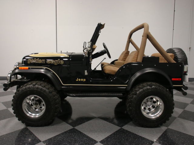 beautiful classic '79 jeep cj-5 golden eagle edition