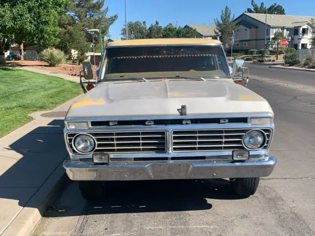 no reserve 1973 ford crew cab f-350 1 owner 115k miles 390 big block no rust
