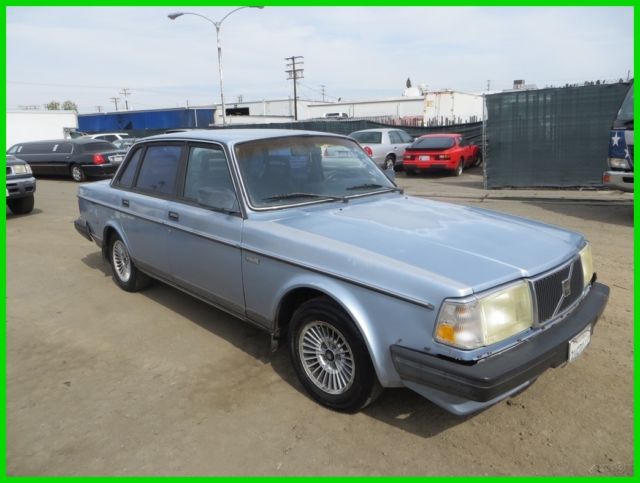 c 1990 volvo 240 dl used 2.3l i4 8v automatic no reserve