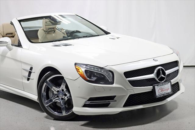 2014 mercedes-benz sl-class sl 550-sport package-magic sky control