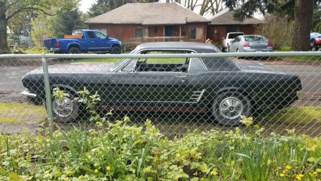 1966 solid ford mustang 76,275 miles hardtop barn find. survivor. nice!! runs :)