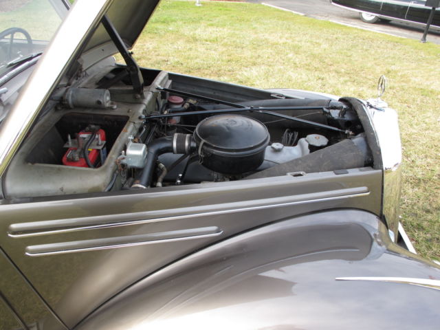 1952 mercedes 220 sedan - w187 4 door sedan - 6 cylinder 2.2 liter