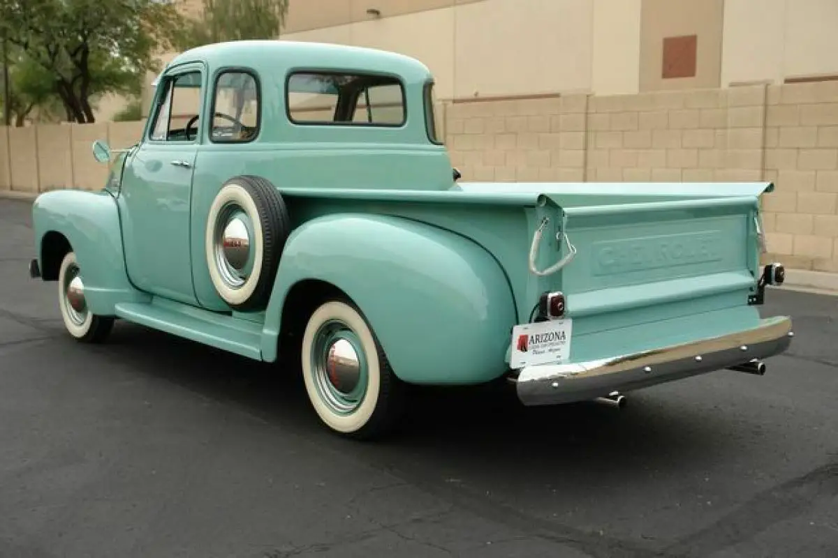 1953 chevrolet 5-window, green with 10 miles available now!