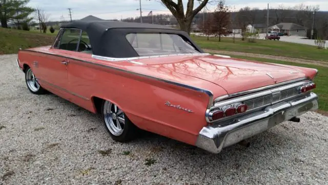 1964 mercury montery convertible. factory 4 speed, 390. bittersweet w white int