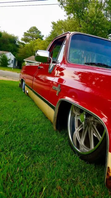 bagged 1983 chevy c-10