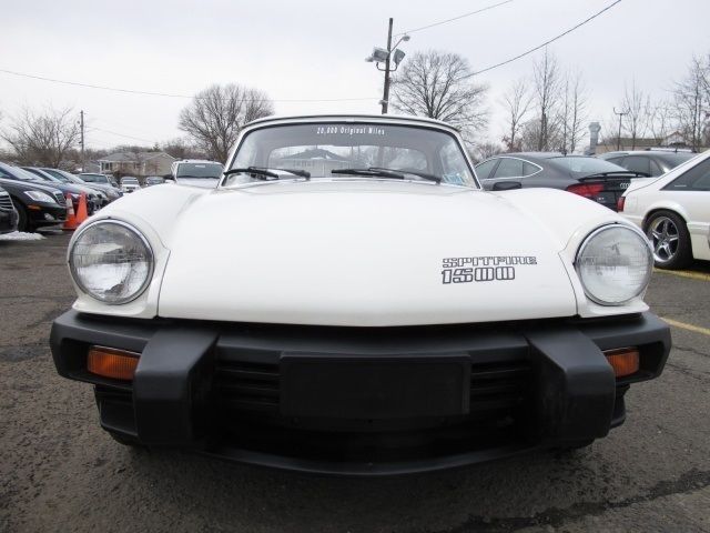 1980 triumph spitfire 1500 4 speed manual, very low miles