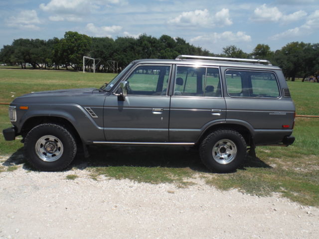 rust free tx landcruiser fj62 with new h55 5-speed manual transmission, records