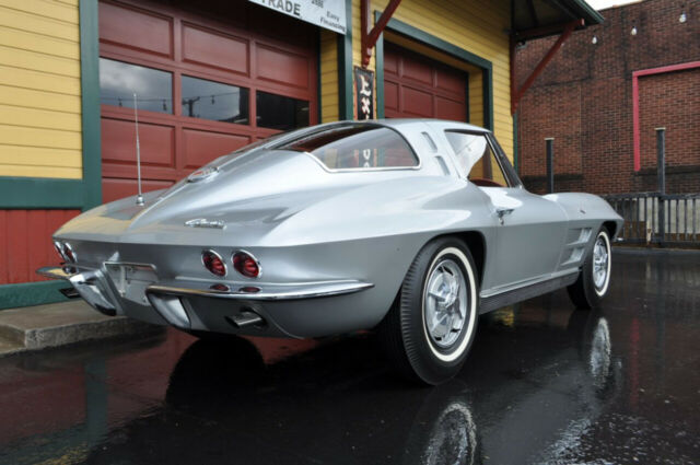 1963 chevrolet corvette 79421 miles silver 350 4 speed