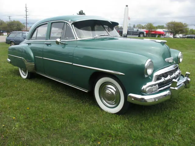 1952 chevrolet styleline deluxe • 2 owner car • 216 cid straight-6 engine