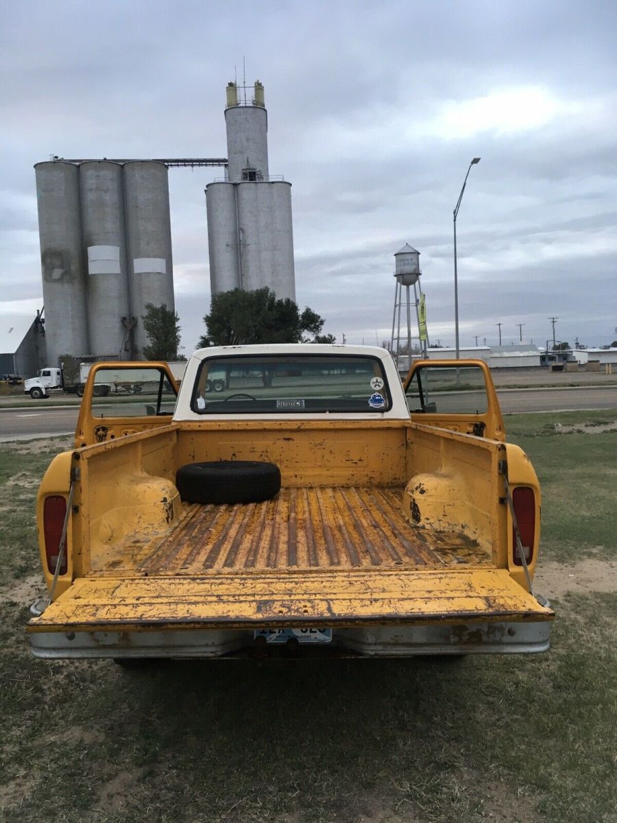 1978 ford f150 custom pickup yellow rwd manual