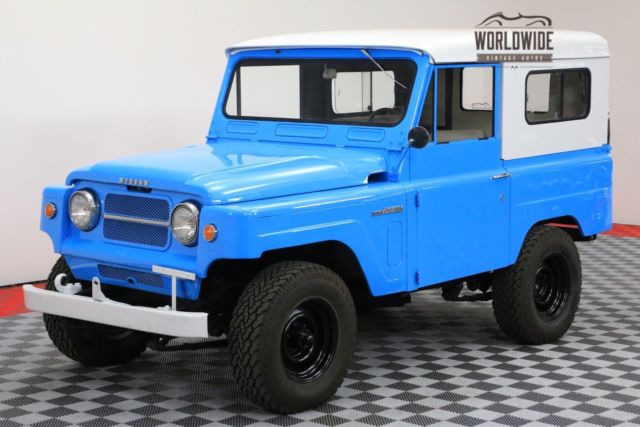 1966 blue rare truck restored!