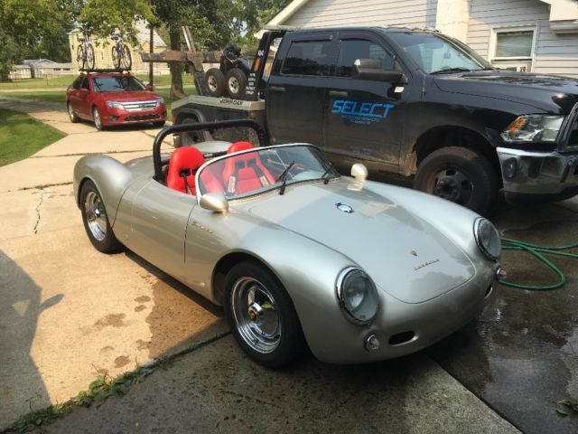 1955 porsche 550 spyder beck/fat performance engine/trans