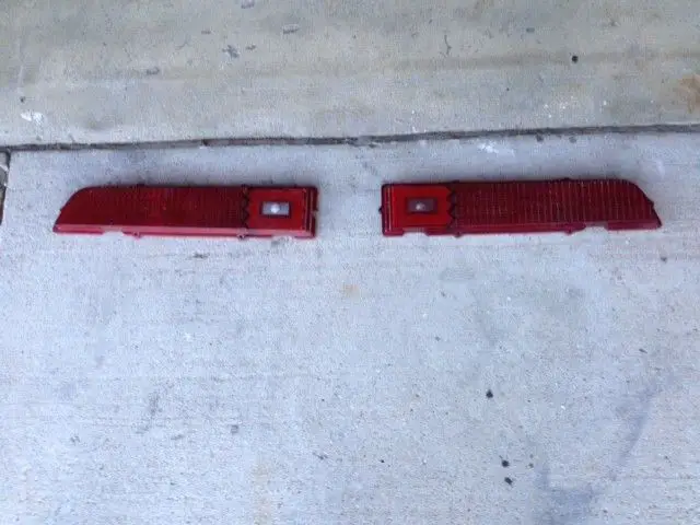 1971 torino gt tail light lenses
