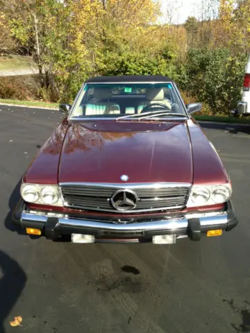 1988 mercedes benz, 560 sl class, convertible, roadster