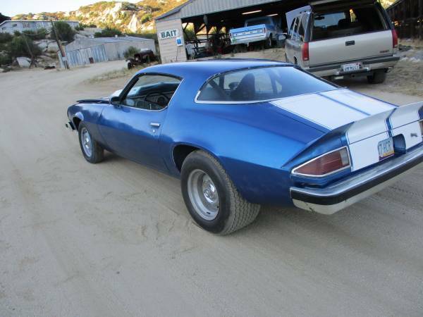1977 chevy camaro prostreet