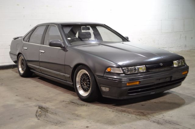 1991 nissan cefiro -- gun metal grey - rb20det - 5 speed - 78,300 miles