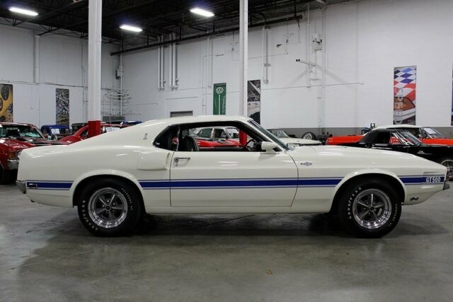 1969 ford gt500 47922 miles white coupe 428ci v8 automatic