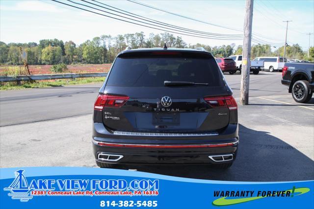 2022 volkswagen tiguan 2.0t sel r-line 4motion