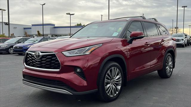 2021 toyota highlander platinum