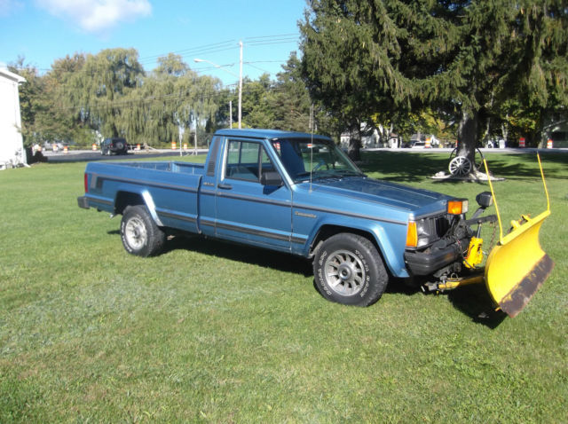 1988 jeep comanche pioneer 4x4 with meyer snow plow
