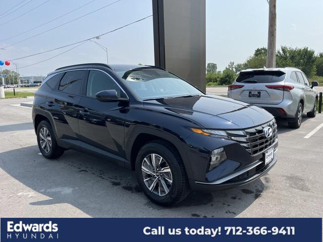2024 hyundai tucson hybrid blue