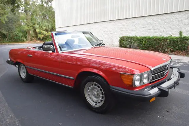 1985 mercedes benz 380sl original paint interior books records only 66k miles!