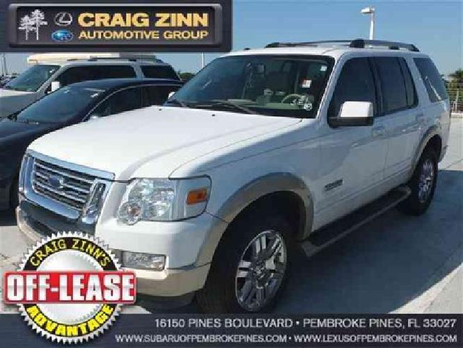 2007 ford explorer eddie bauer in pembroke pines, fl