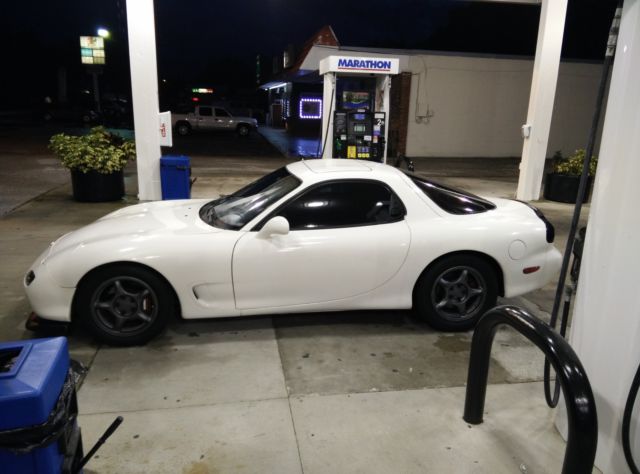 1994 chaste white mazda rx-7 florida car 1993 1994 fd rx7 jdm rx-8 supra viper