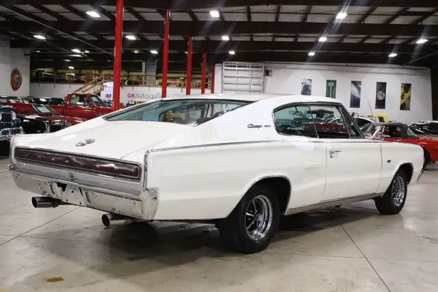 1966 dodge charger 5261 miles white coupe 440 v8 automatic