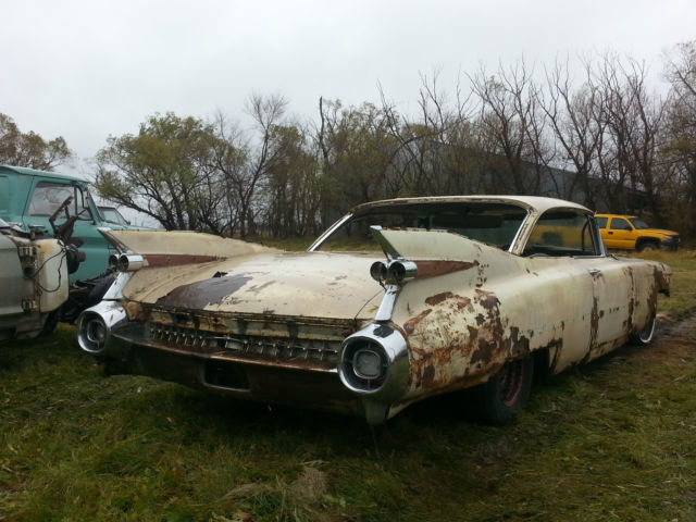 1959 cadillac coupe deville complete with title no reserve can ship anywhere