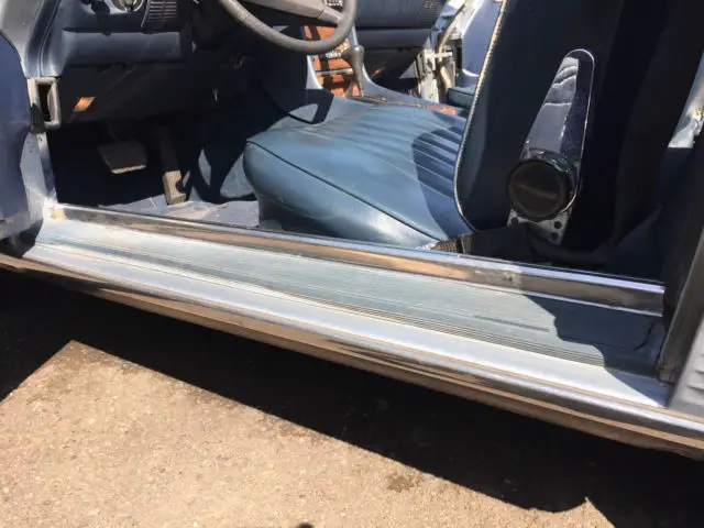 mercedes benz 1983 380sl 2-door coupe roadster silver blue excellent runner