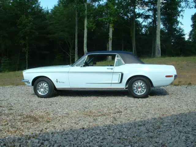 68 mustang coupe 289 auto with a/c from calif. no rust ever. great condition!