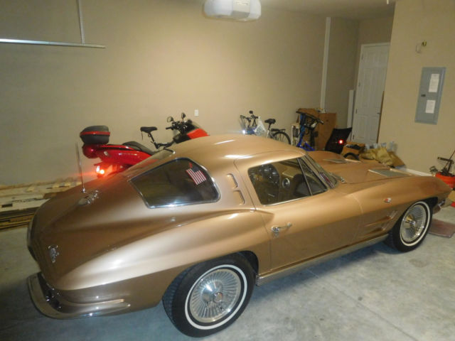 1963 corvette split window coupe 4sp matching numbers(!!!)